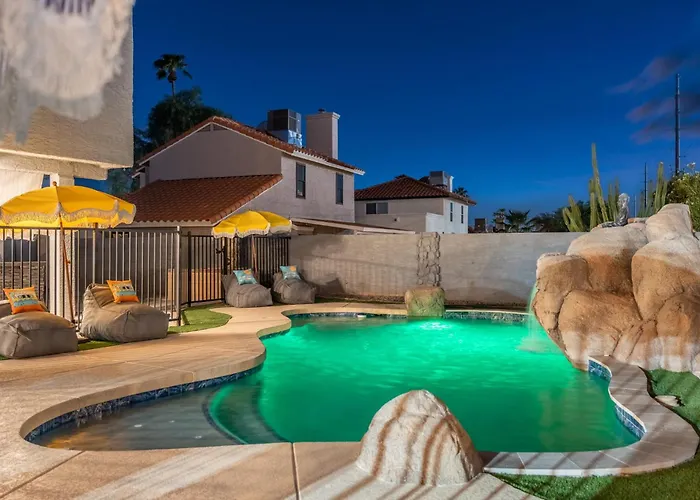 Tropical Fun W Waterslide, Pickleball & Hoops * Phoenix