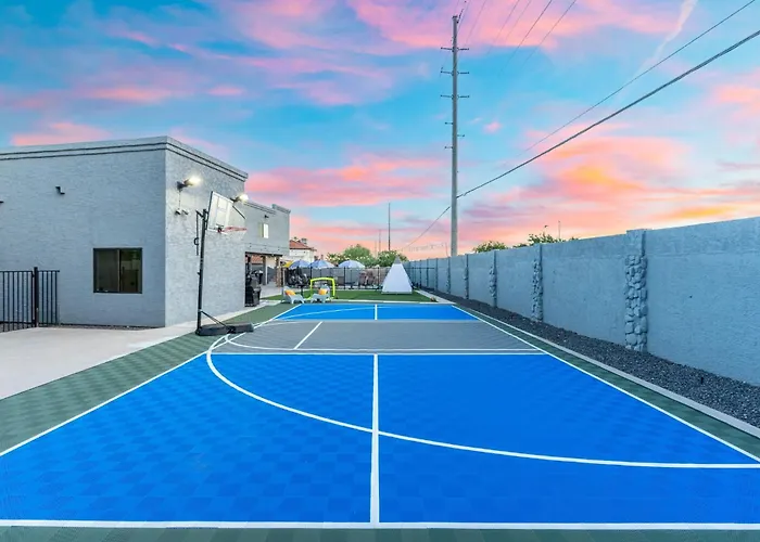 Tropical Fun W Waterslide, Pickleball & Hoops Phoenix