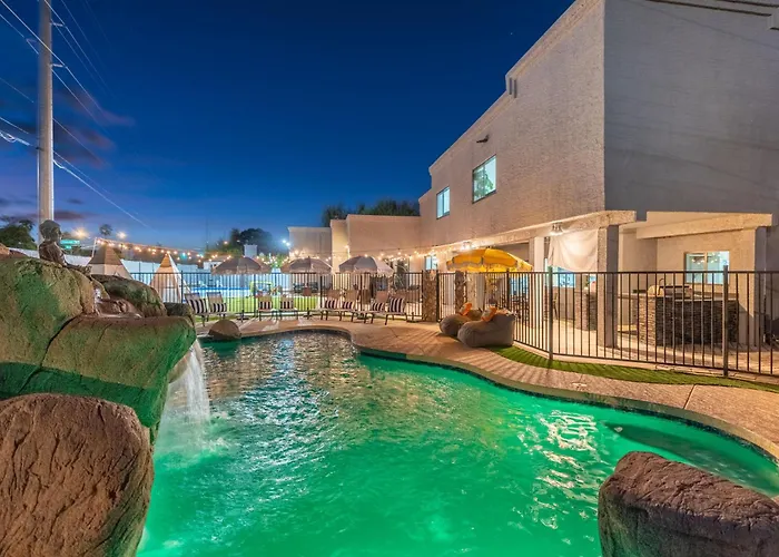 Tropical Fun W Waterslide, Pickleball & Hoops Phoenix