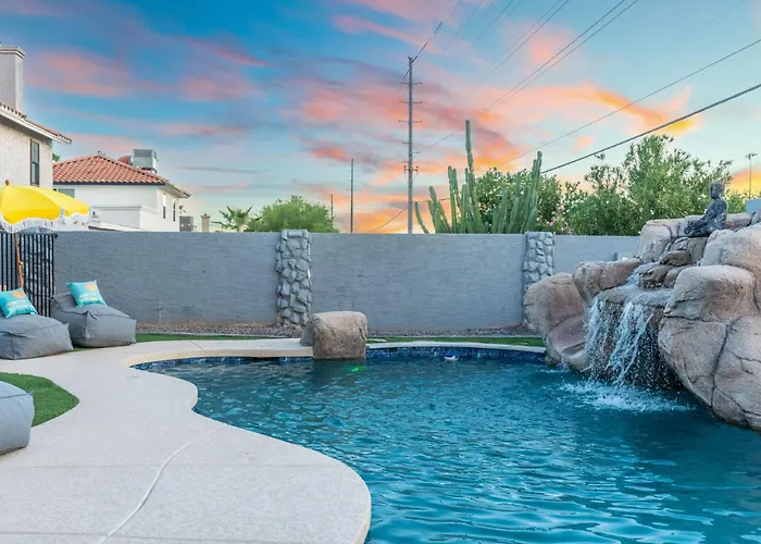 Tropical Fun W Waterslide, Pickleball & Hoops * Phoenix