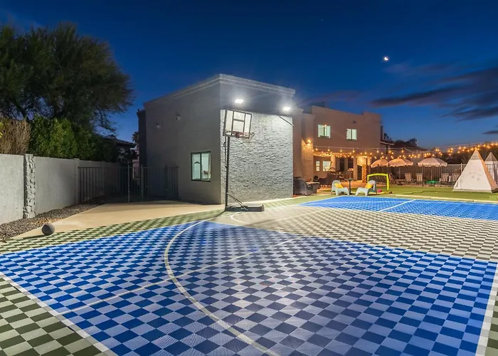 Tropical Fun W Waterslide, Pickleball & Hoops Ferienhaus Phoenix