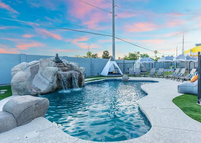Tropical Fun W Waterslide, Pickleball & Hoops Phoenix